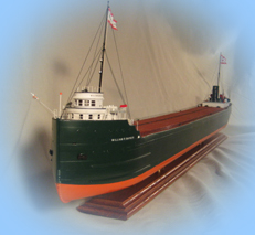 Model of the freighter William P. Snyder