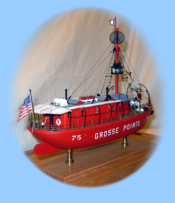 Light ship vessel number 75 as the Grosse Point