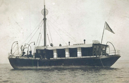 Light ship vessel number 75 as the Grosse Point