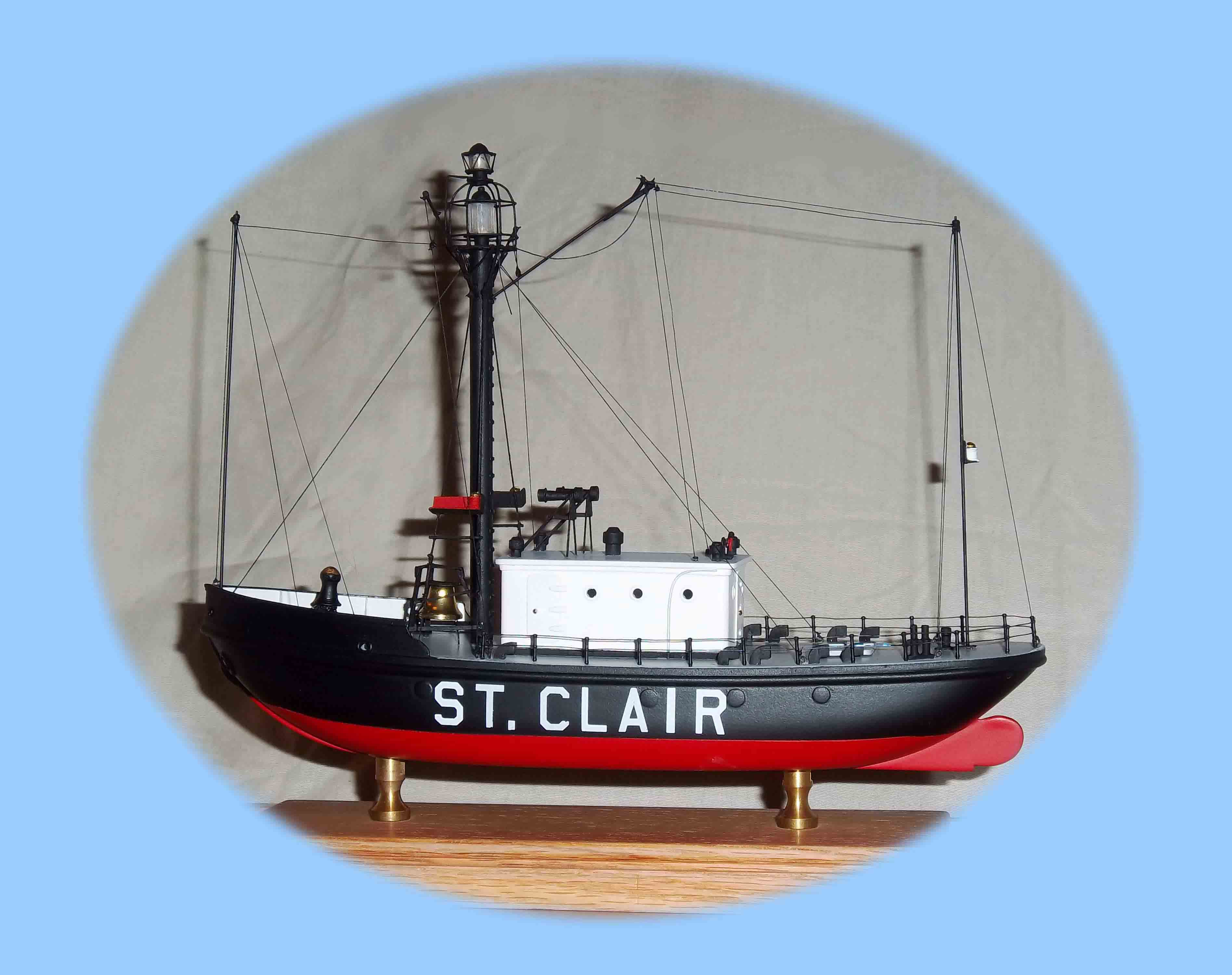 Light ship vessel number 75 - St. Clair