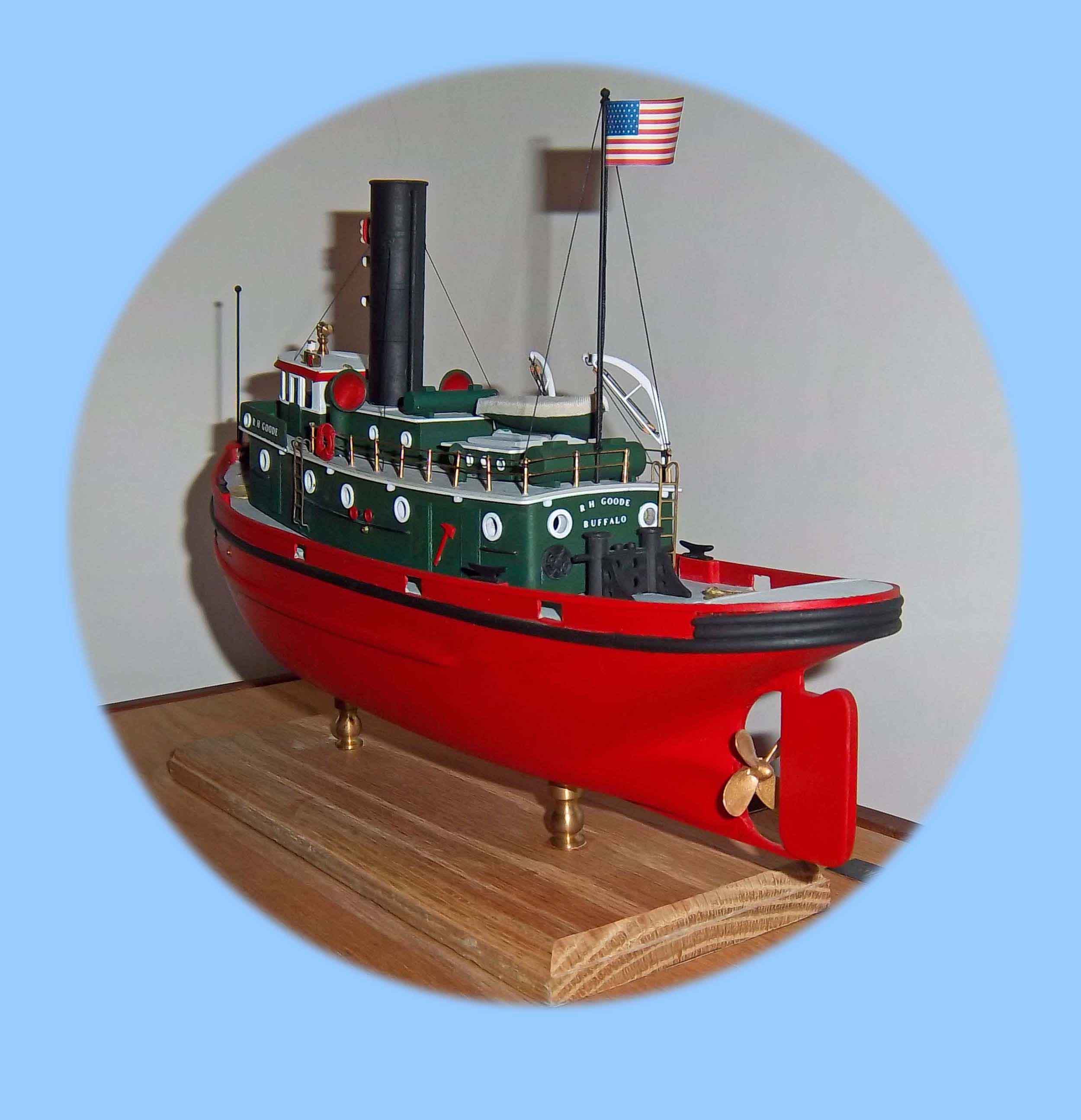 Stern Tug Boat R. H. Goode