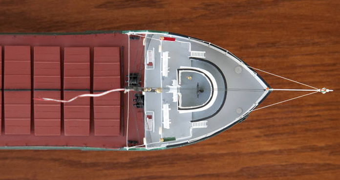 Above view of the William P. Snyder model