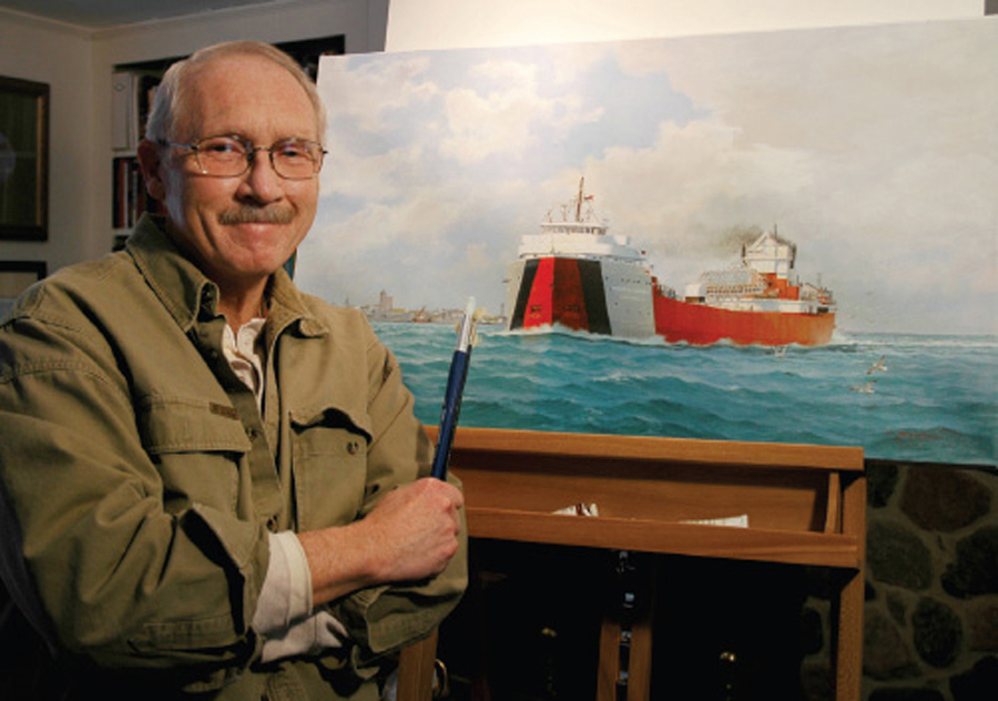 Marine Artist Robert McGreavy